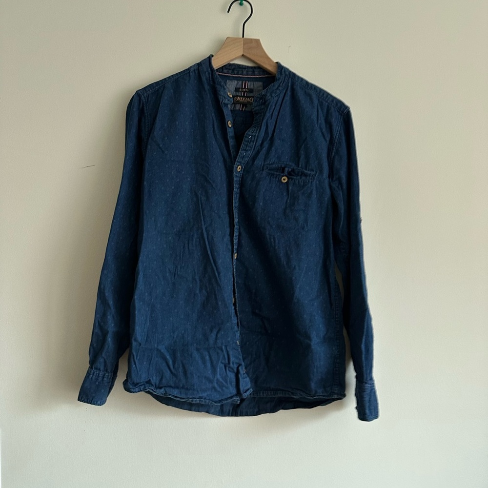 Men's Blue Casual Jacket